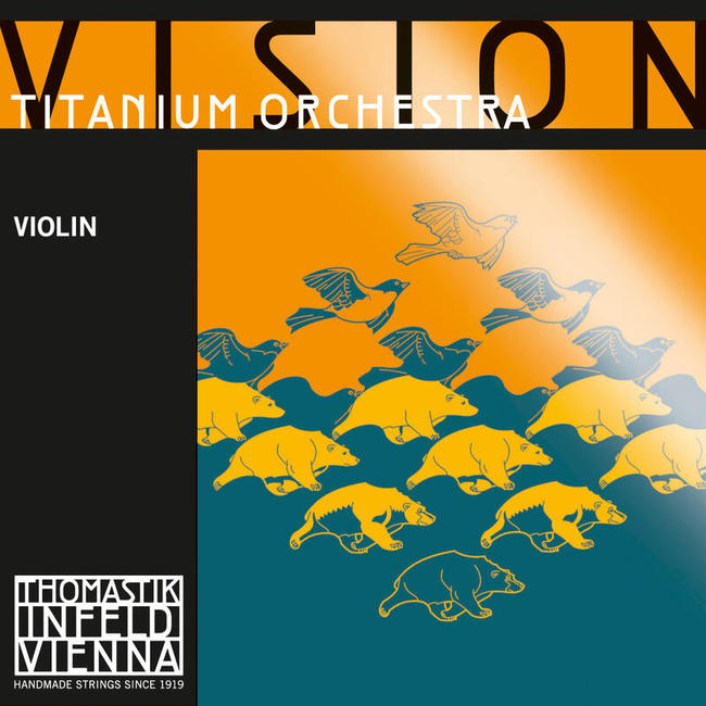 비전 티타늄 오케스트라 바이올린 현 세트